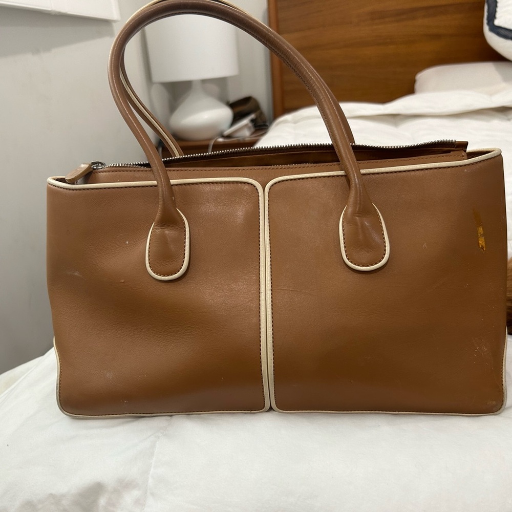 Brown Leather Handbag